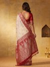 Geetanjali By Ast Silk Blend With Rich Zari Work Saree